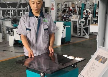 Linha de produção de vidro de isolamento girada trabalho da tabela de processamento com extrusora do vedador