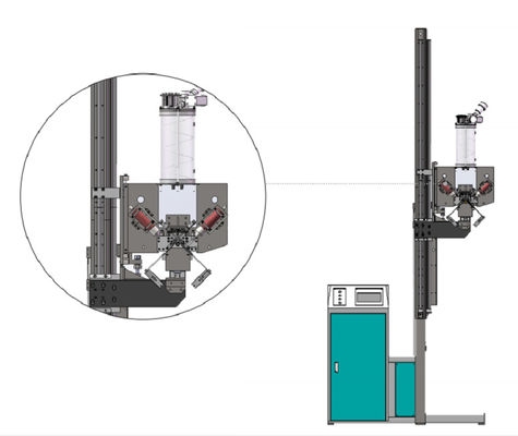 máquina de alimentação da peneira molecular de 1.5-2.0mm para a unidade da vitrificação dobro