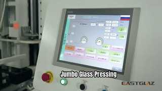 Assista: Vitrine de vedação inflável com pressão de placa dupla de tamanho Jumbo, vidro isolante e economia de energia
