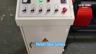 Máquina de jateamento de vidro automática horizontal