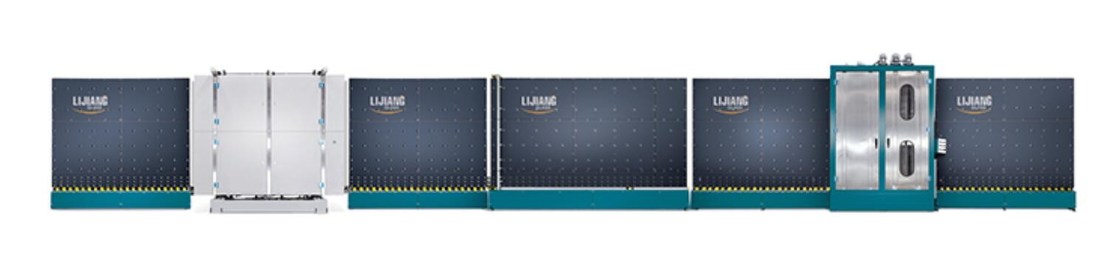 O PLC controla a linha de produção de vidro de isolamento para o vidro dobro, vidro triplo