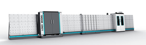 O PLC controla a linha de produção de vidro de isolamento para o vidro dobro, vidro triplo