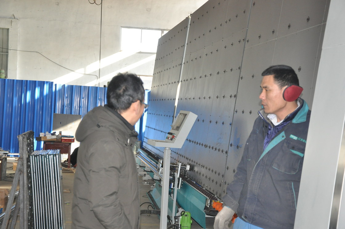 Linha de produção de vidro da limpeza da máquina de processamento da dupla camada eficiente e da máquina da secagem