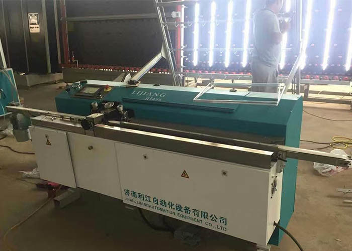 Linha de produção de vidro de isolamento eficiência alta do tambor grande do trabalho da máquina butílica automática da extrusora