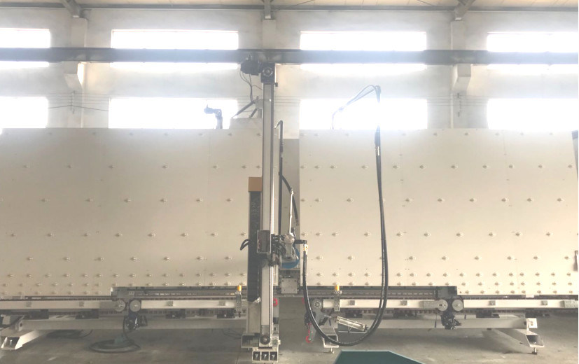 Máquina de vidro de isolamento automática do robô da selagem para 3 ou 4 - vidro da etapa tomada partido