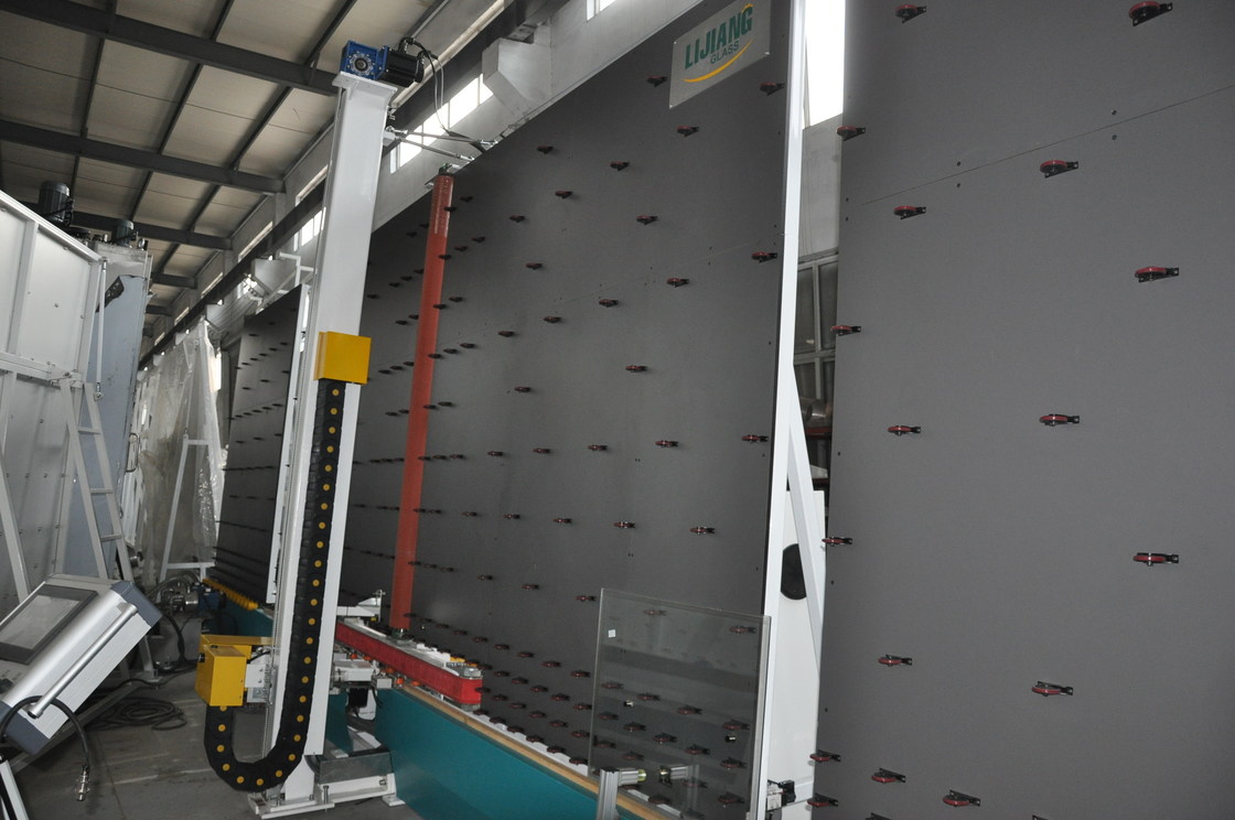 Máquina de moedura de vidro vertical automática da borda com CE para a produção de vidro de isolamento