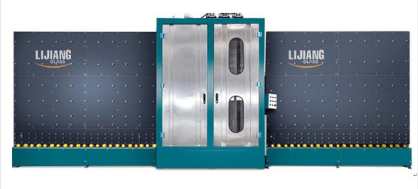 máquina de limpeza de 25mm para a limpeza e a secagem do vidro do intradorso LOW-E da parte superior