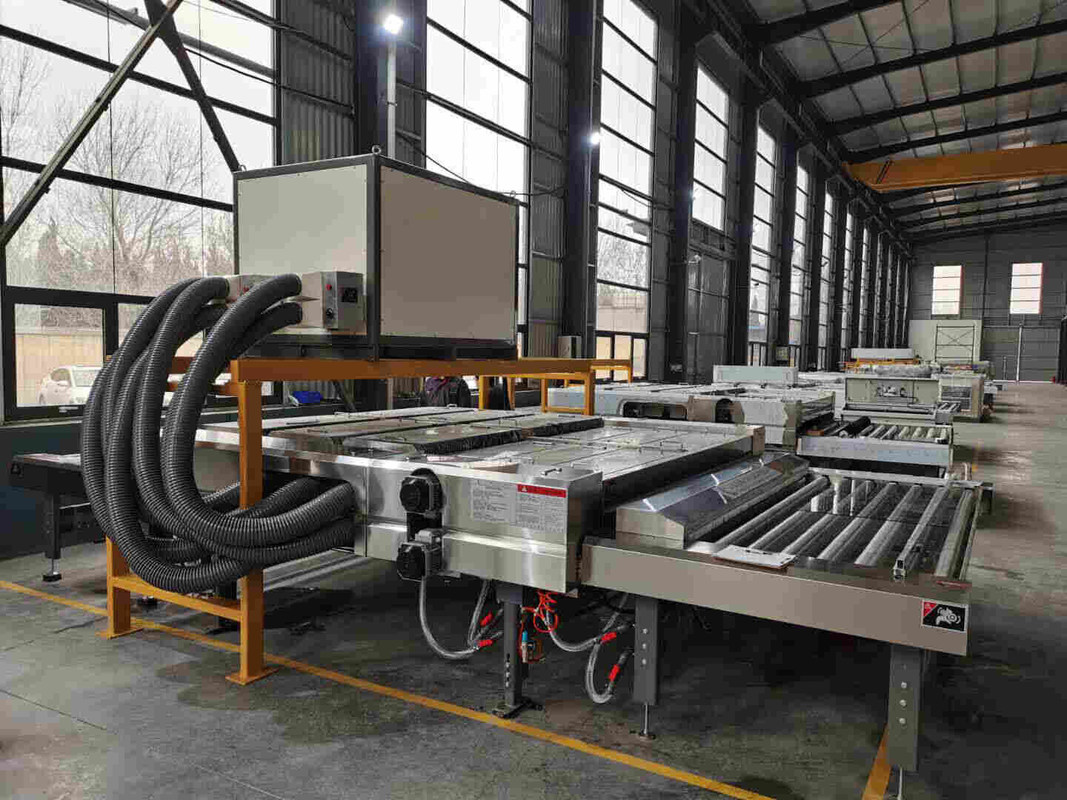 Do vidro lavagem de vidro de isolamento de vidro dobro horizontal densamente 25mm e máquina de secagem para o processamento do vidro de placa