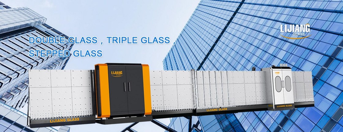 Linha de produção LJBZ2535 de vidro de isolamento automática vertical com o gás que enche-se na linha