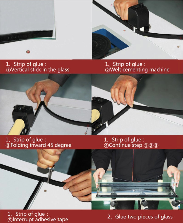 Espaçador de alumínio butílico de isolamento de Thechnolgy da borda morna material de vidro da produção nenhuma necessidade que sela em segundo