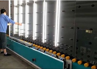 linha de produção de vidro de isolamento do vertical de 280x450mm para o processamento de vidro dobro