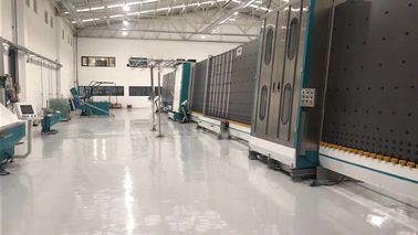 linha de produção de vidro de isolamento do vertical de 280x450mm para o processamento de vidro dobro
