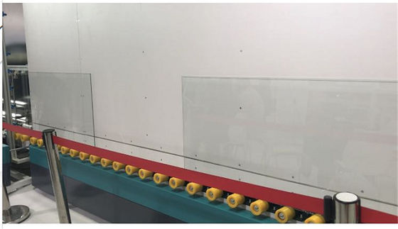 Linha de produção de vidro de isolamento europeia do sistema 60mm do silenciador