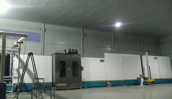 A imprensa de posicionamento automática do rolo isolou o vertical de vidro do equipamento de fabricação